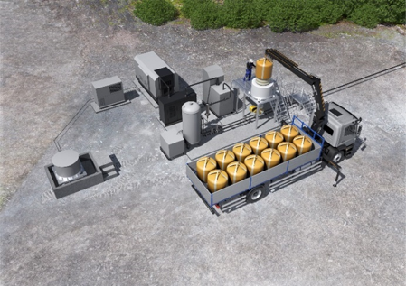 自動給餌システム外観