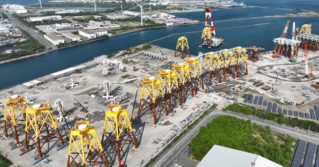 洋上風力発電の「浮体基礎の高速大量生産に向けた生産設備投資事業」が 洋上風力発電の「浮体基礎の高速大量生産に向けた生産設備投資事業」が