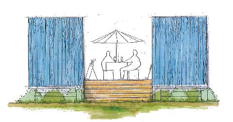 コミュニティスペースエントランス側