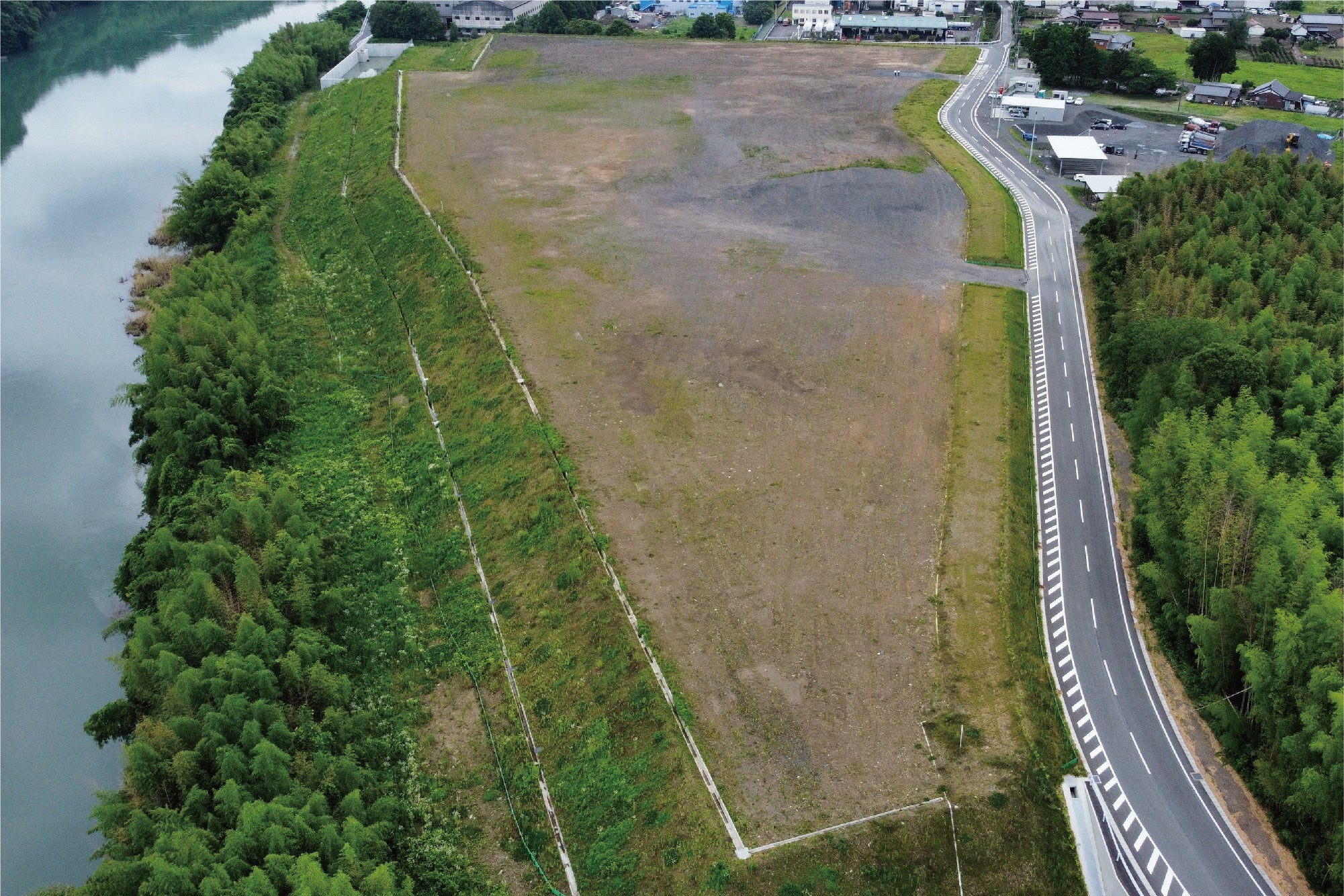 製材工場建設予定地