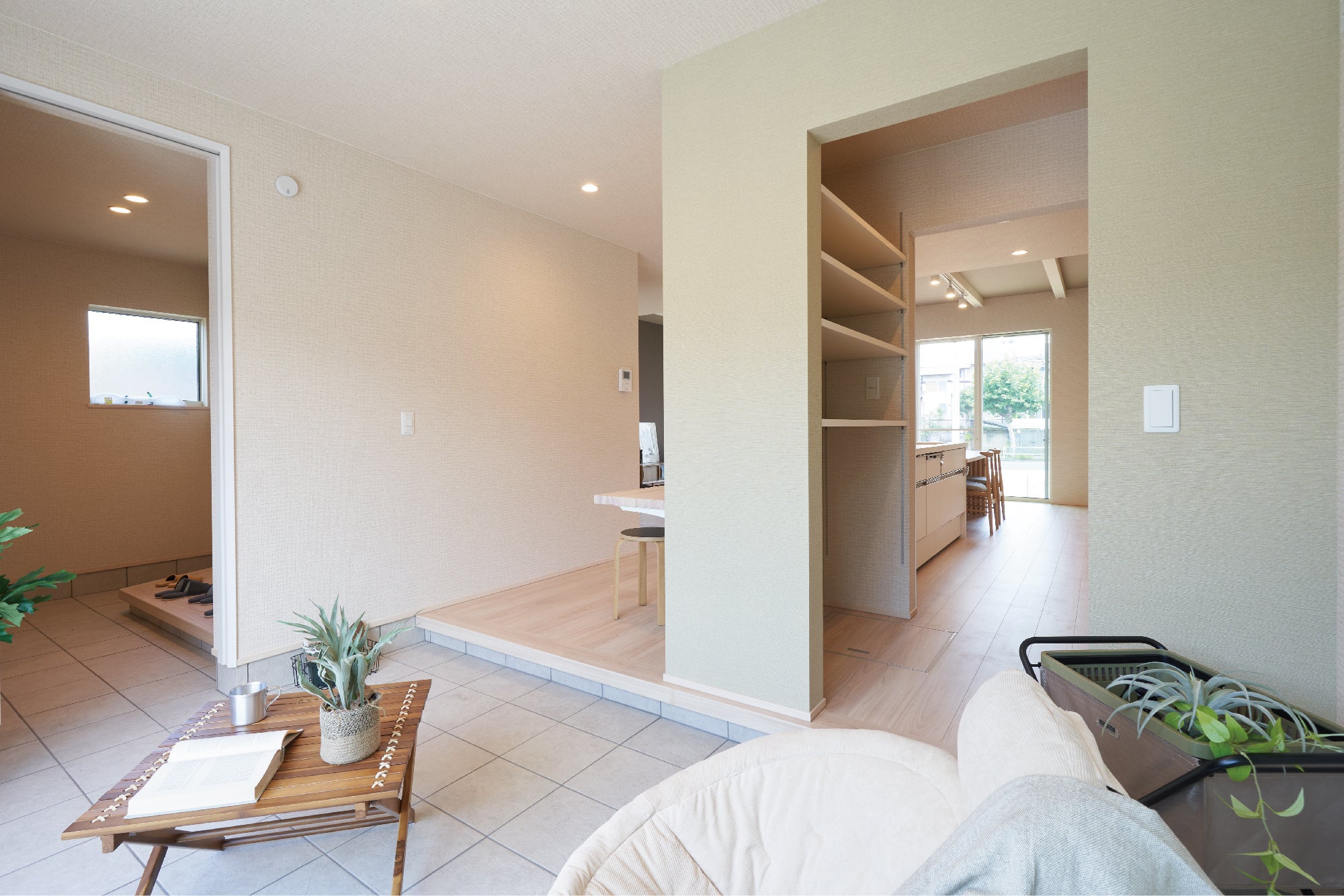 2 動線に優れた多目的に活用できる土間コーナー