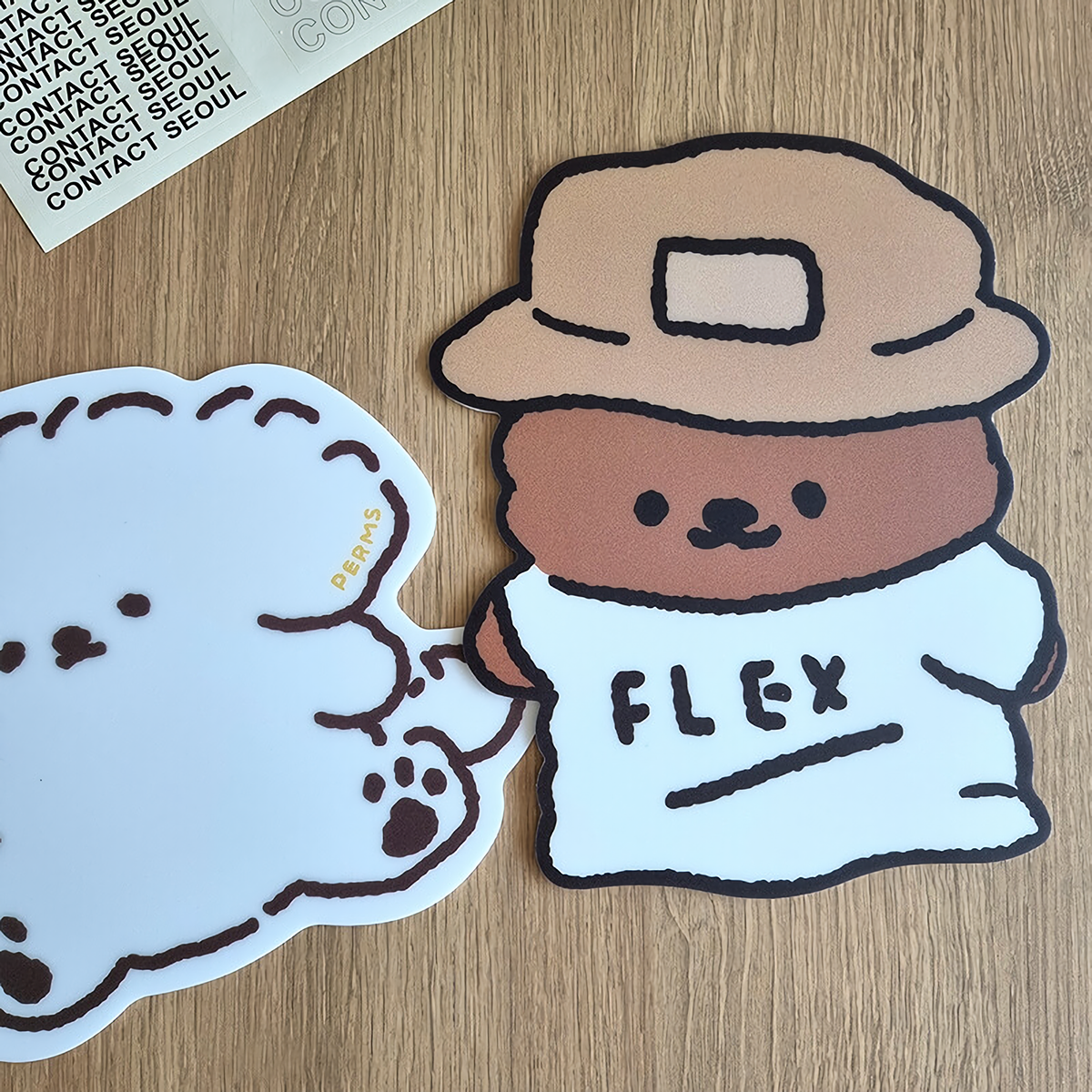 マウスパッド FLEX ・ふわふわPERM DOG