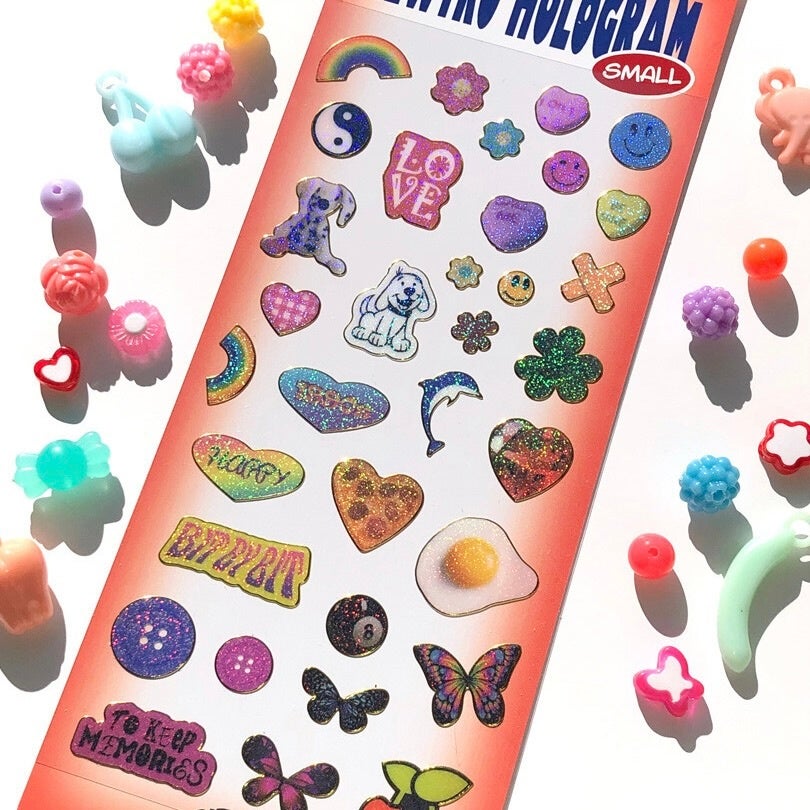 Newtro Hologram Sticker_Small