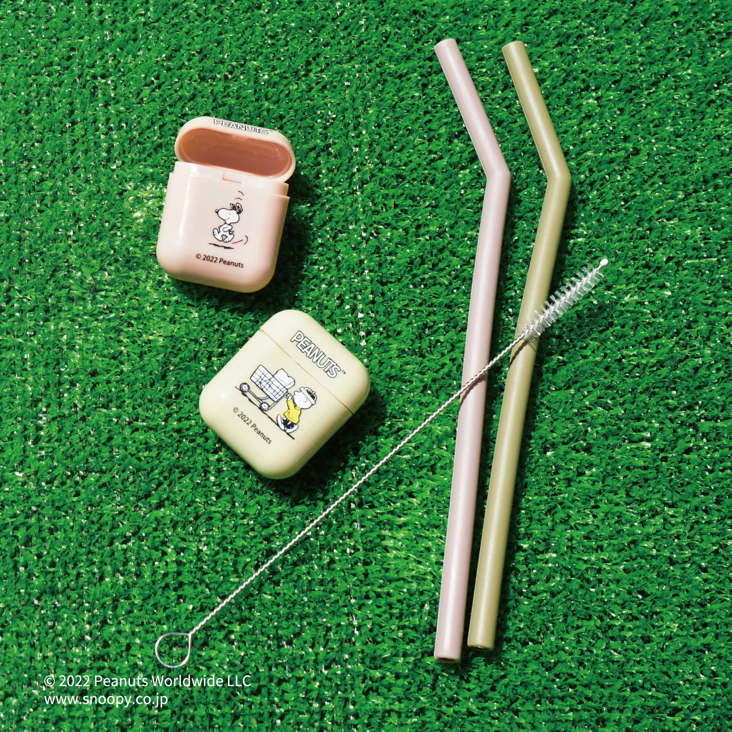 持ち運びケース＆洗浄ブラシ付で、洗って繰り返し使えるサステナブルな