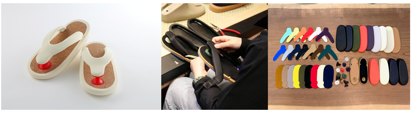 新しいカタチの履物「JOJO Naitou」