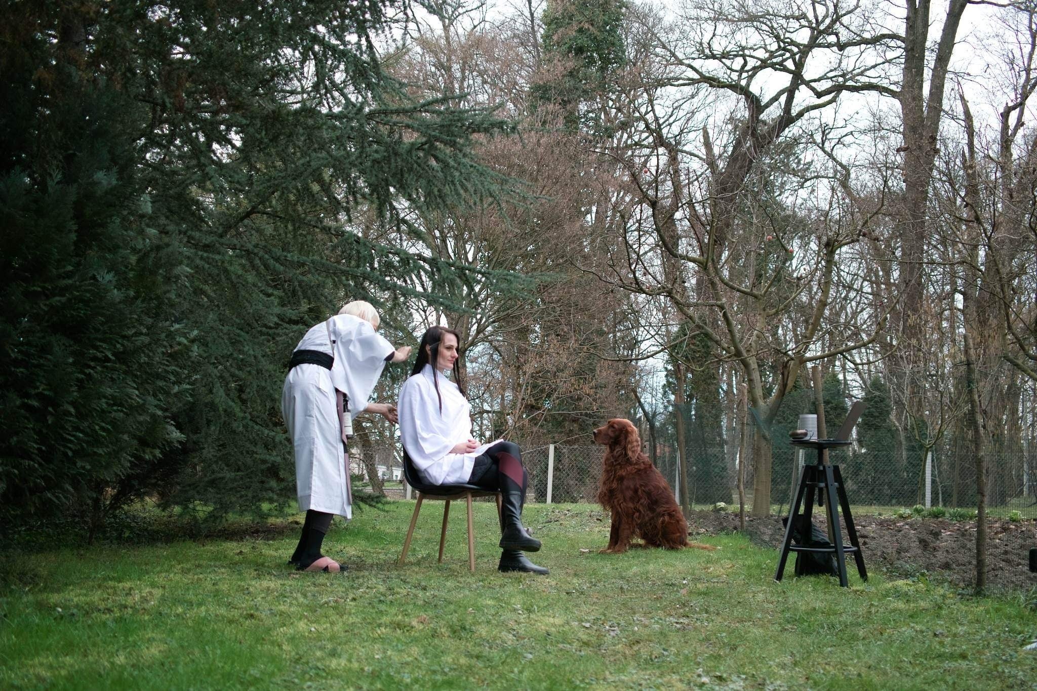 ヘアデザインによる生命のアート表現の儀式