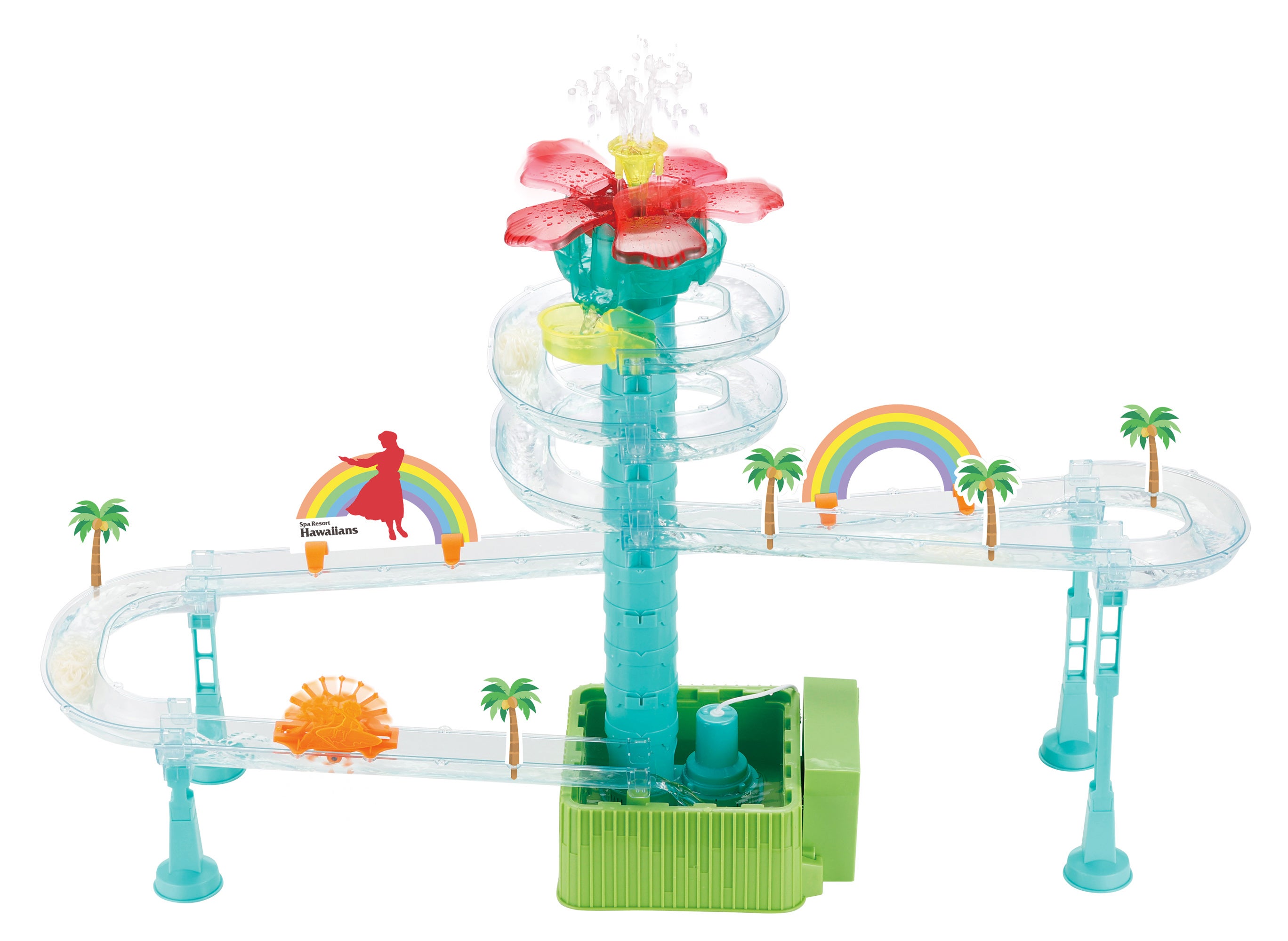 ここは…ハワイ！？ おうちがリゾート“ハイビスカス流しそうめん