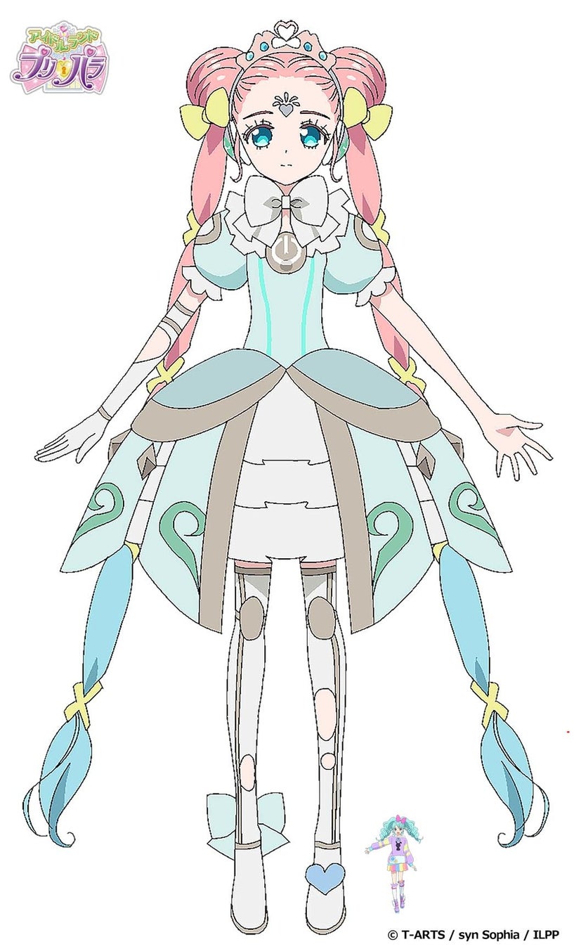 「ポォロロ」と右下「香田澄あまり」※サイズ比較