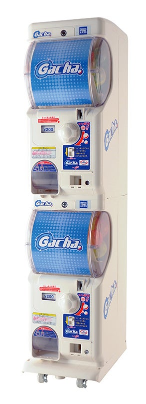 ▲モチーフとなっているガチャマシン （ガチャ２ＥＺ）