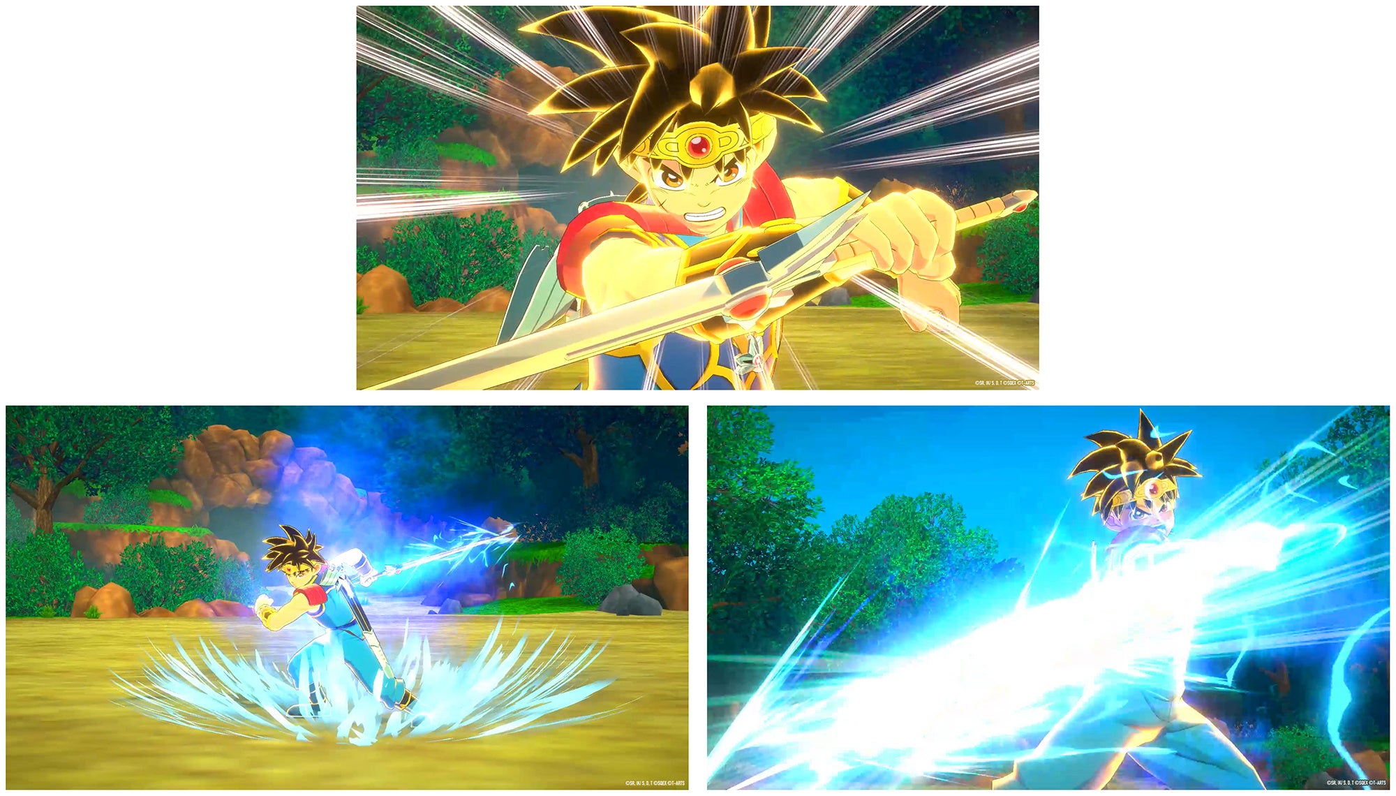 「覚醒ダイ」の必殺技シーン