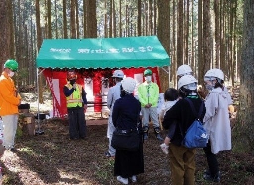 伐採職人によるご挨拶