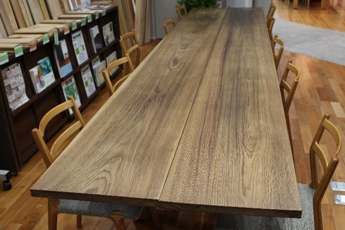 テーブル用の無垢素材の販売【建築資材事業】