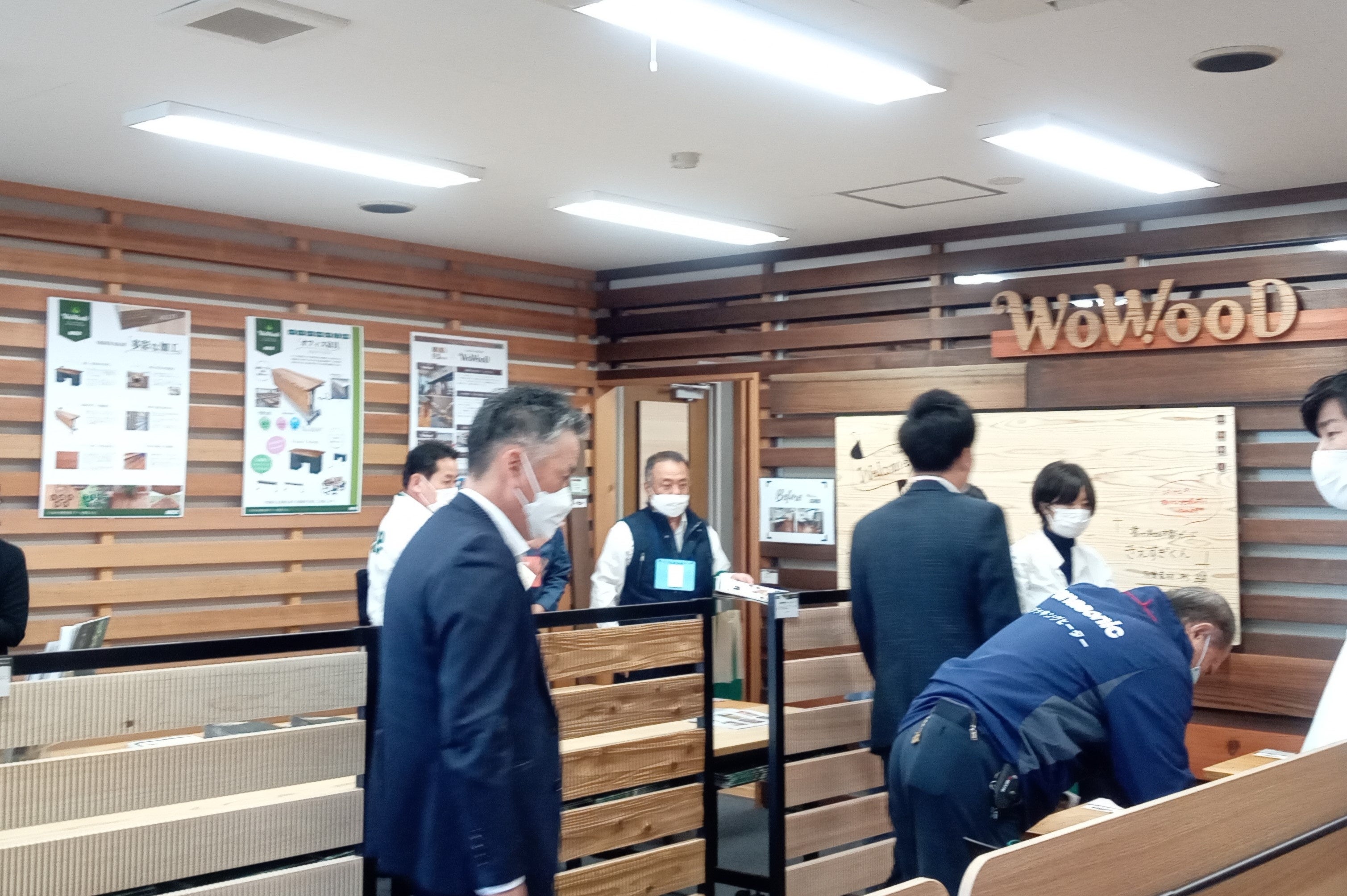 「ＷｏＷｏｏＤ™」ブース