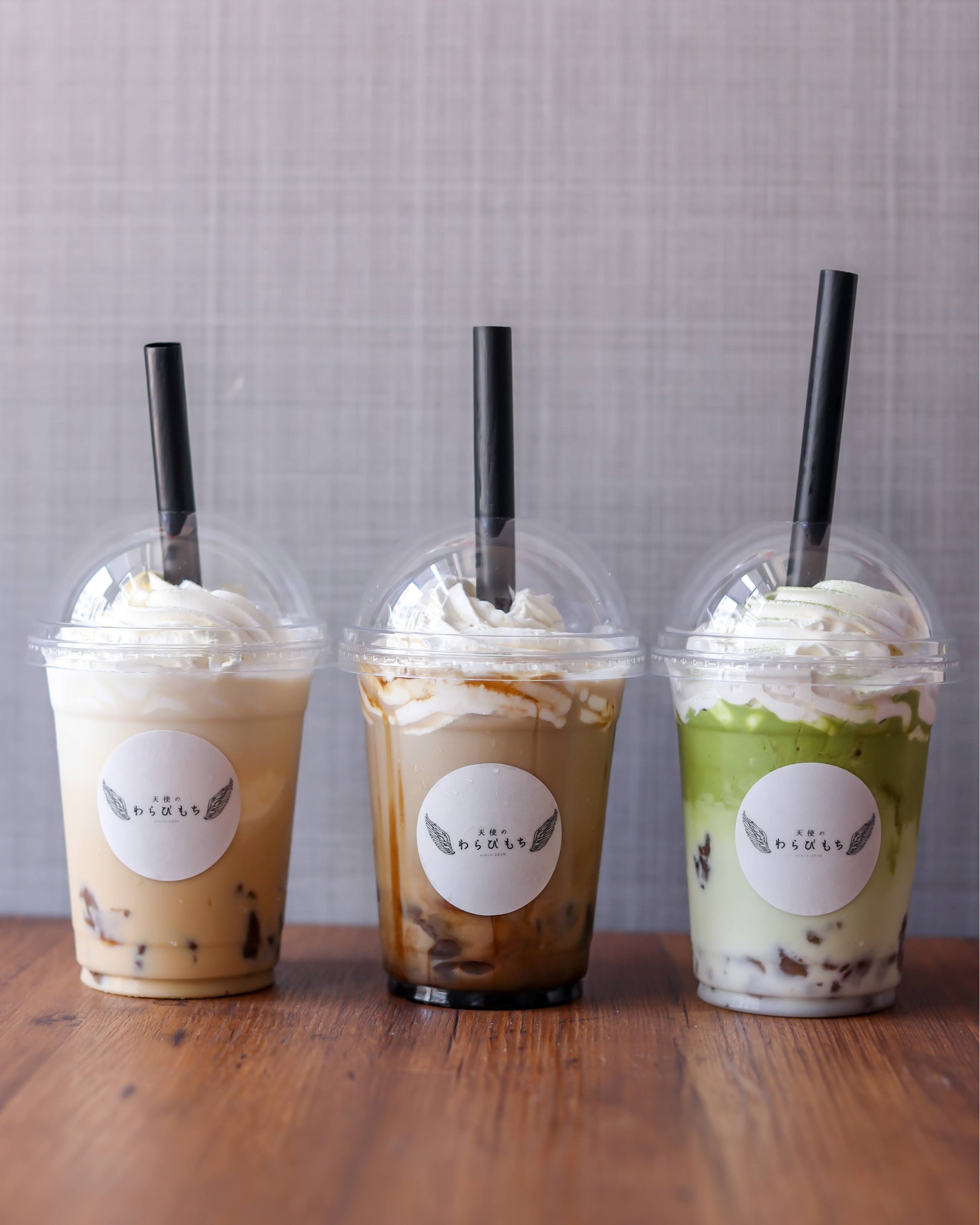 岩槻店「飲むわらびもち」3種
