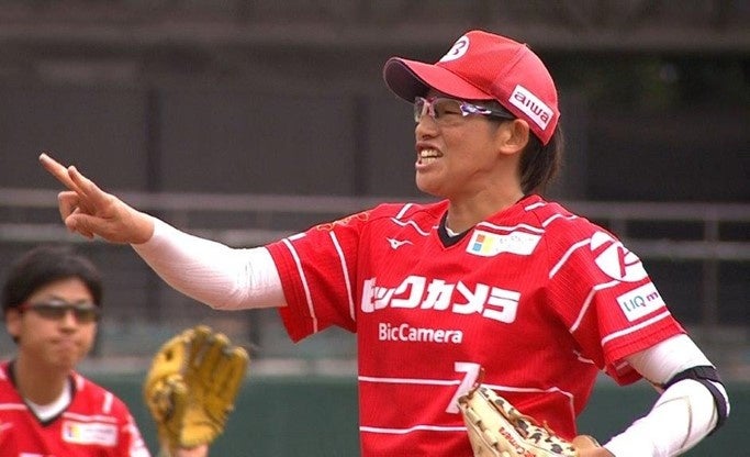 上野由岐子投手(ビックカメラ高崎)_©ＣＳ日テレ
