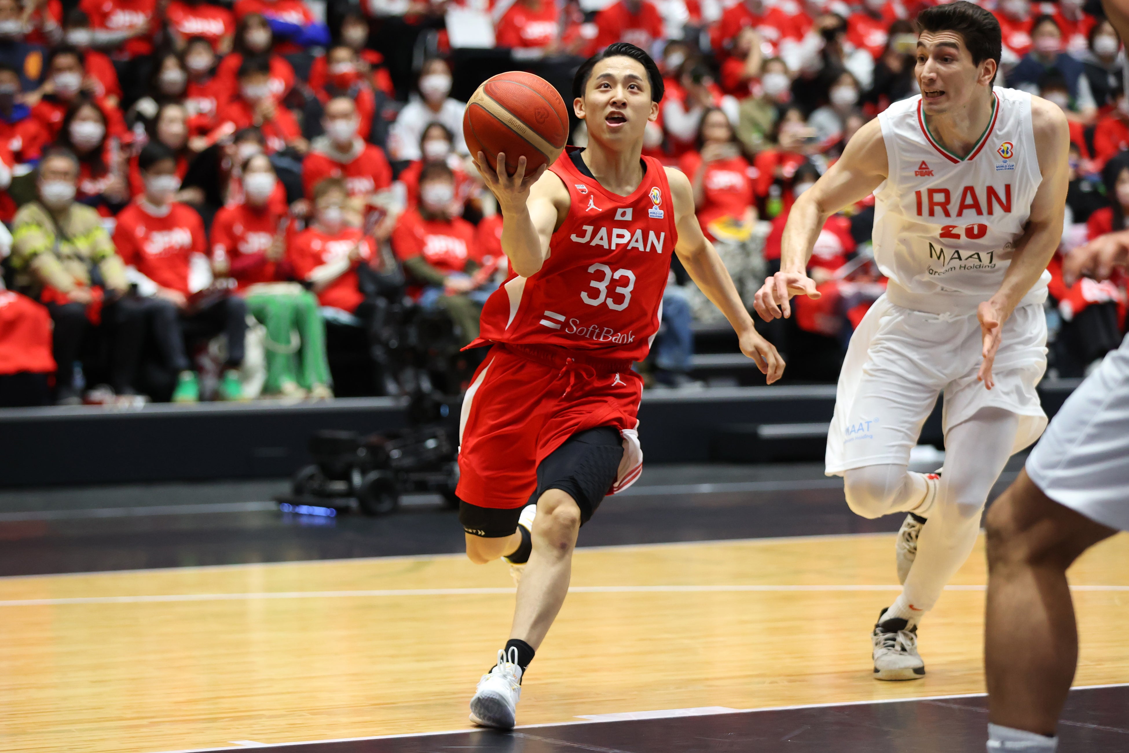 バスケットボールワールドカップアジア予選日本×イランをCS