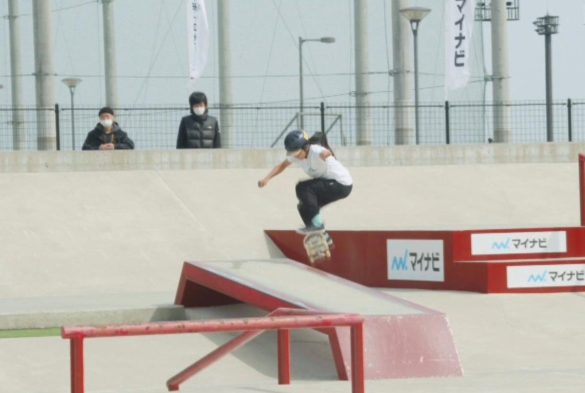 中山楓奈選手©NTV