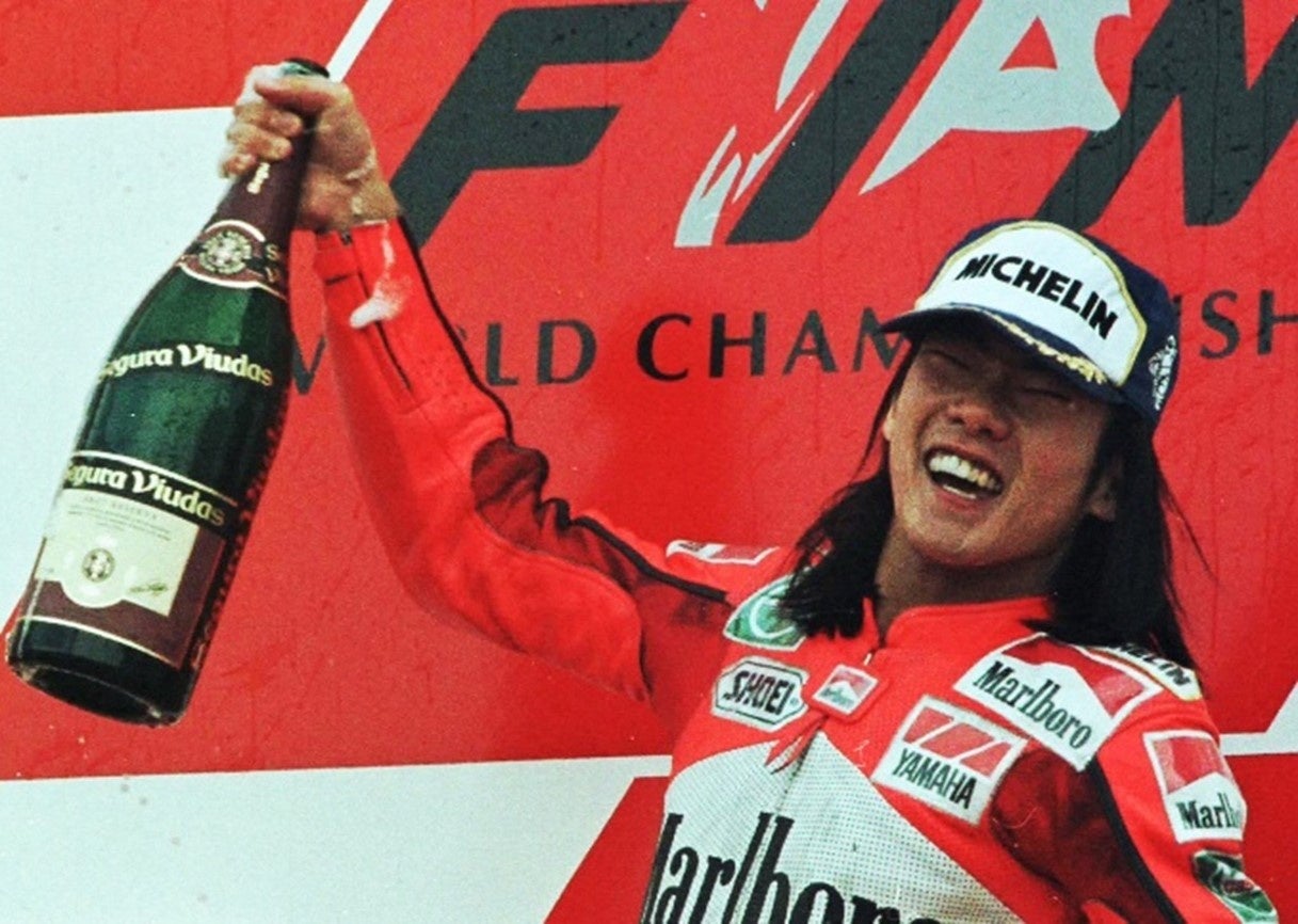 1996年日本GP 阿部 典史_©ロイター/アフロ