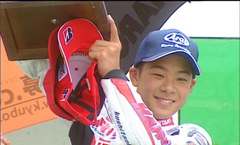 2006年全日本ロードレース選手権GP125クラス優勝 中上貴晶_©NTV