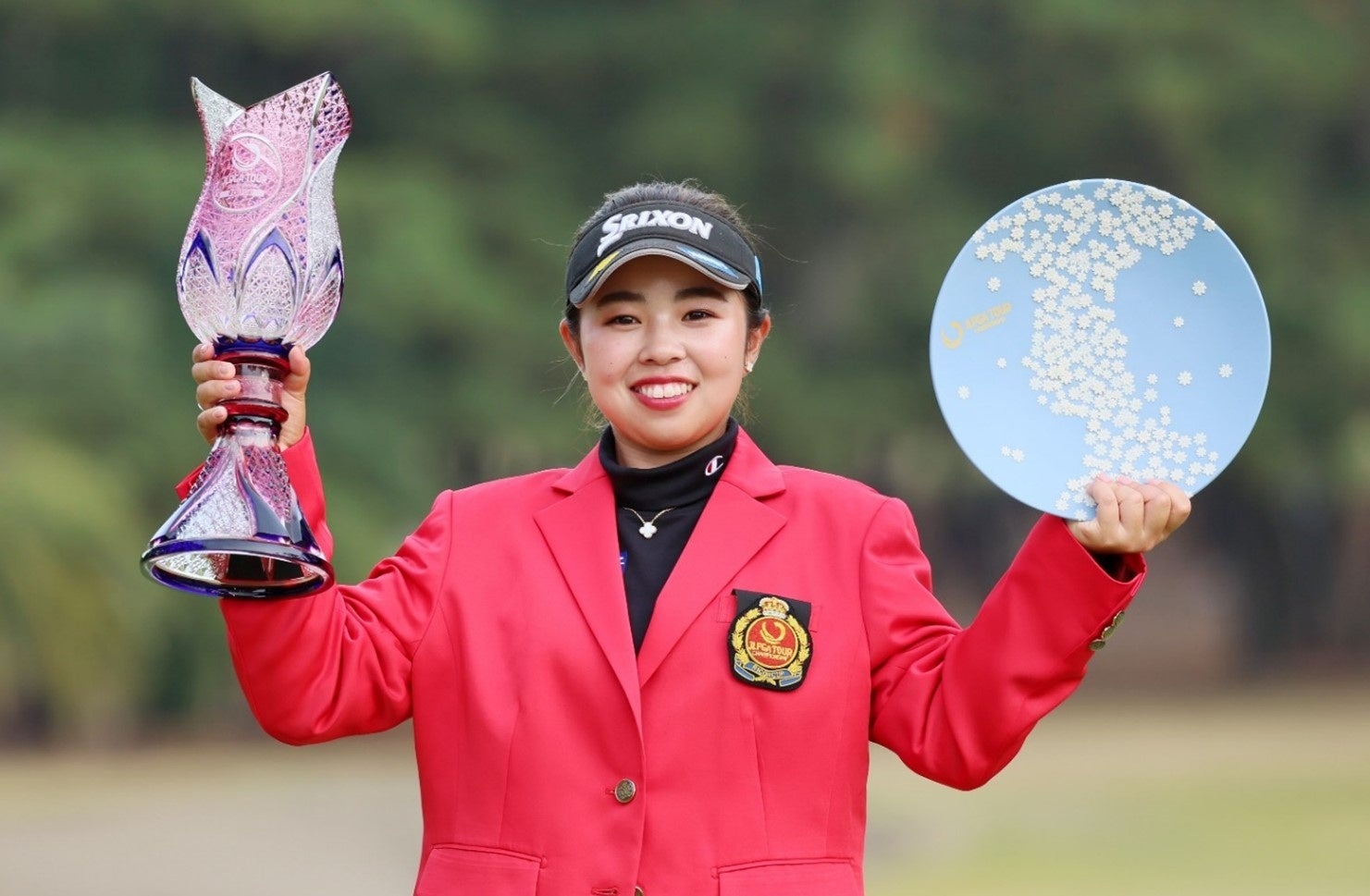 前回大会優勝：山下美夢有©日刊スポーツ／アフロ
