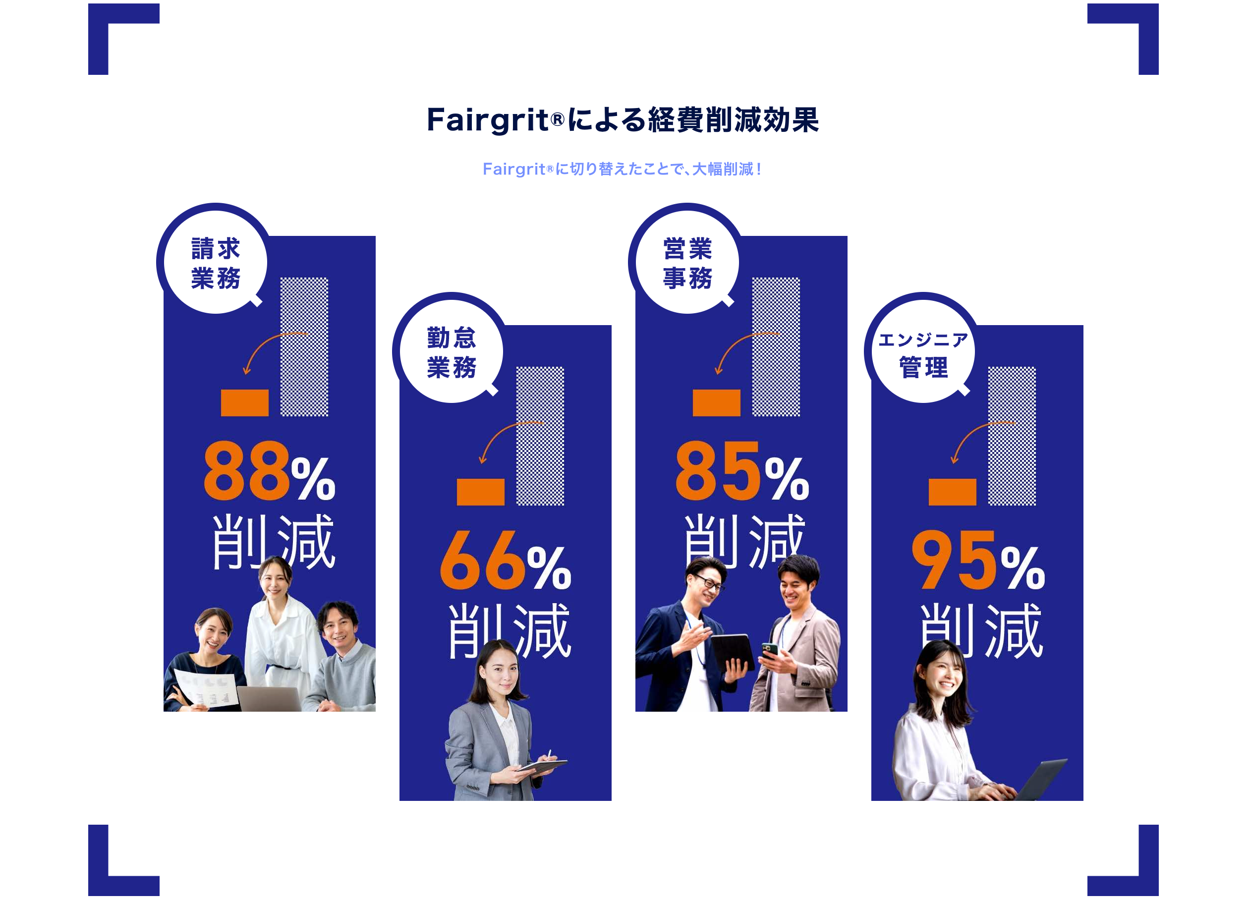 導入効果／バリューのご紹介（一部）