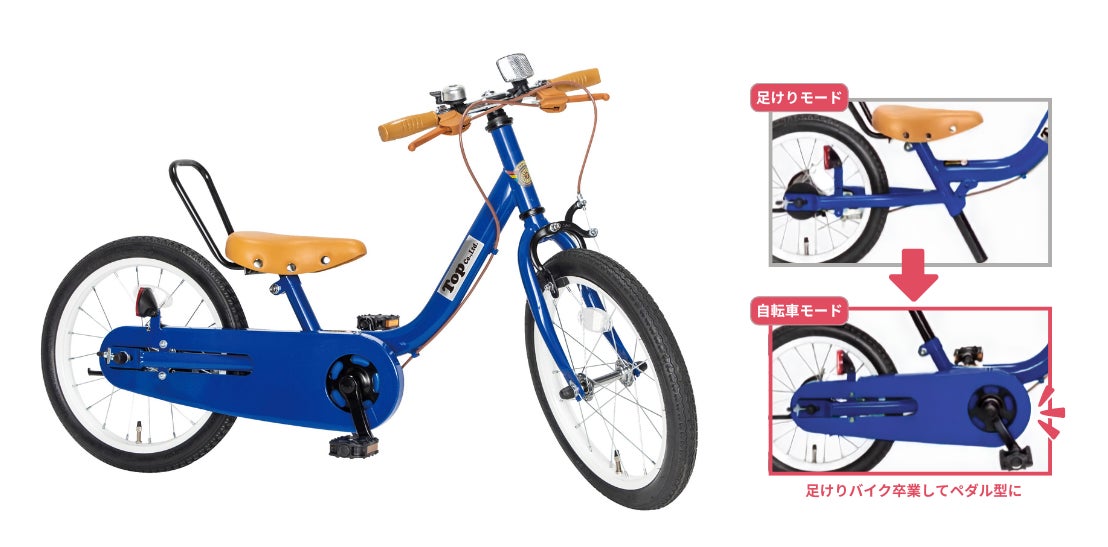 人気カラー「サファイアブルー」が復刻!幼児用自転車「ケッター 人気カラー「サファイアブルー」が復刻!幼児用自転車「ケッター