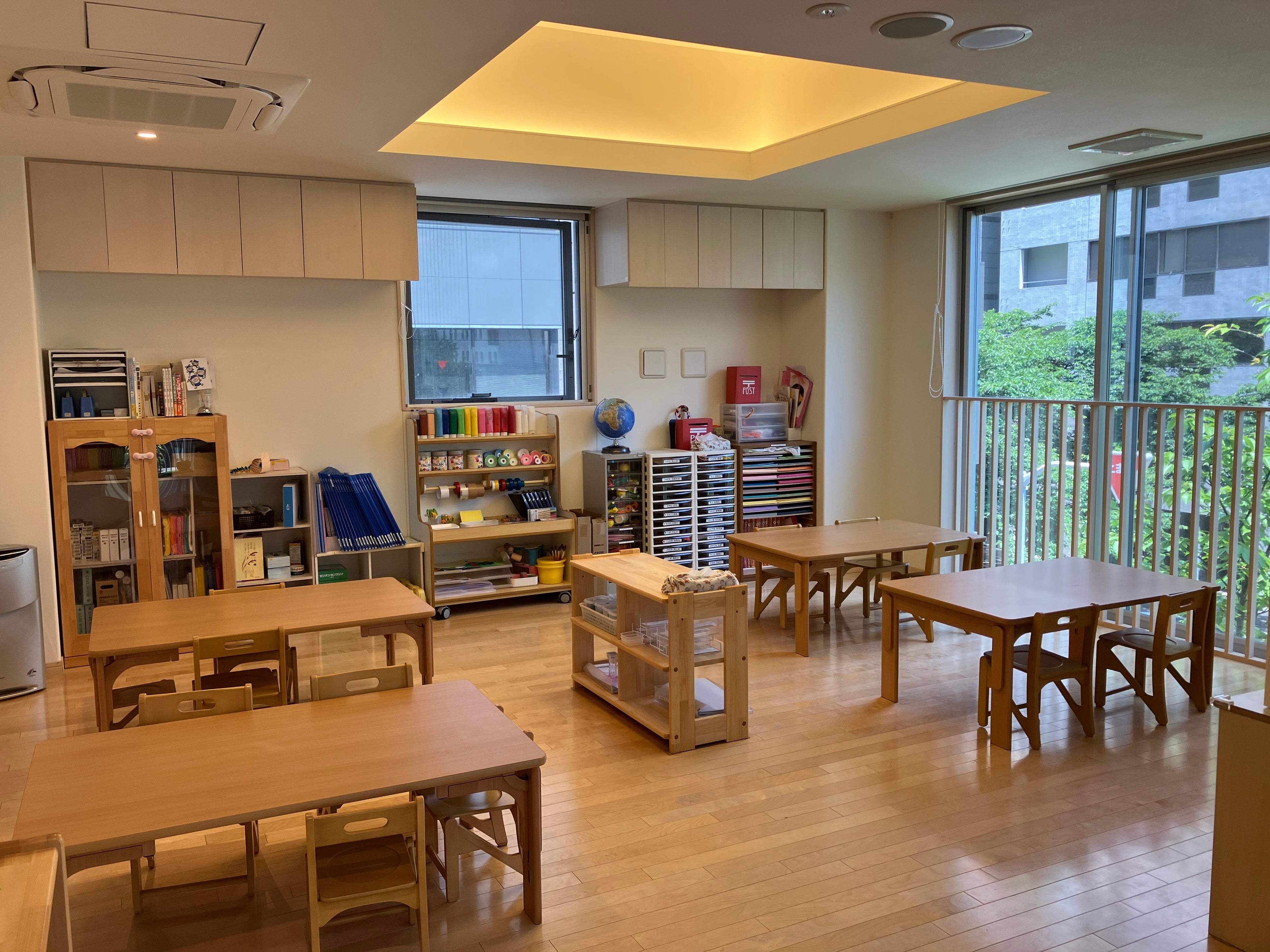 コーナー保育レイアウト