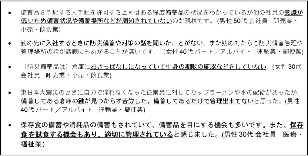 はたらく人の防災意識の実態調査 Laspyのプレスリリース はたらく人の防災意識の実態調査 Laspyのプレスリリース