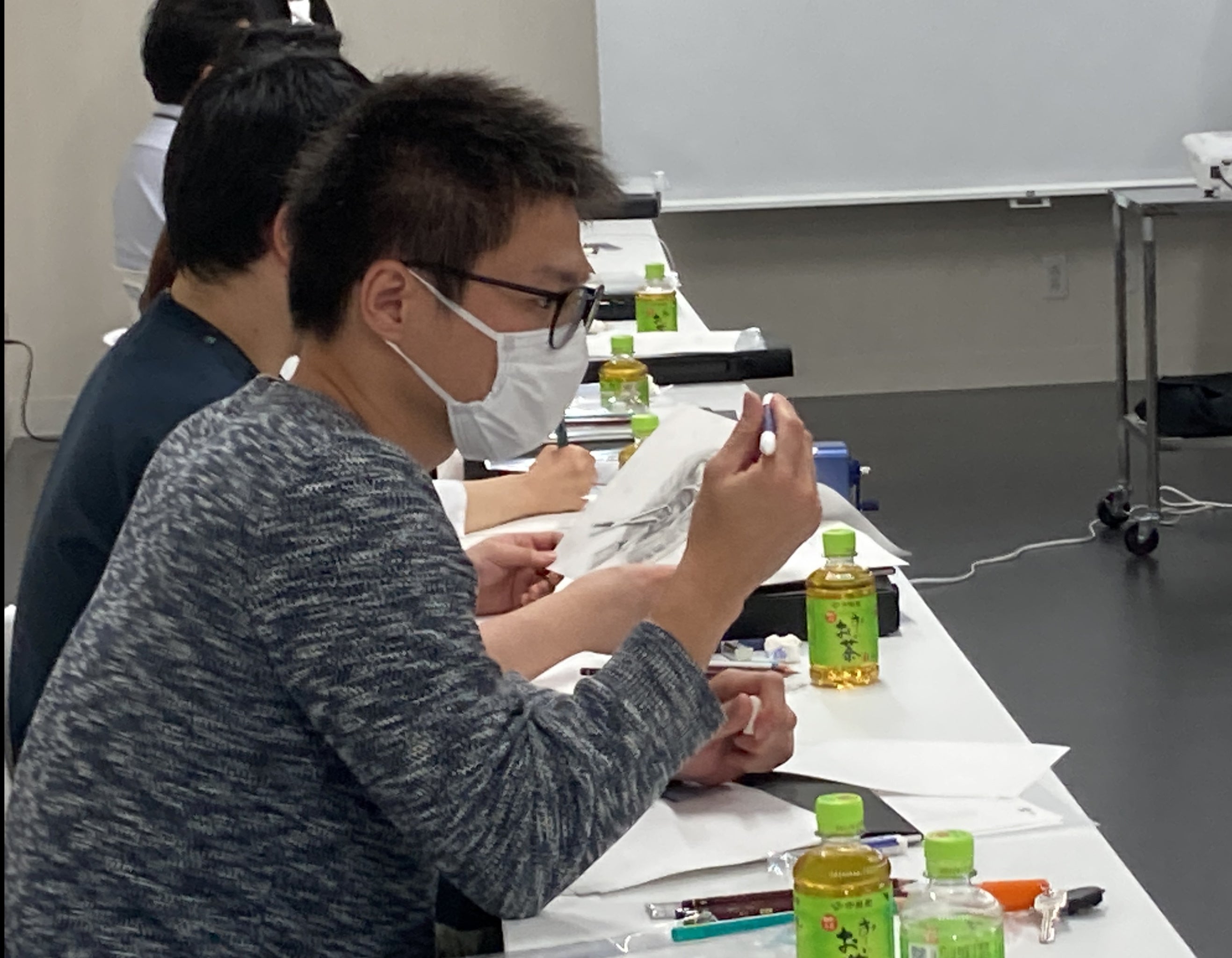 紙擦筆を始めて見る