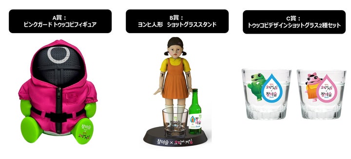 イカゲームヨンヒチャスミスルスペシャルセット Netflix シリーズ「イカゲーム」シーズン2×チャミスル