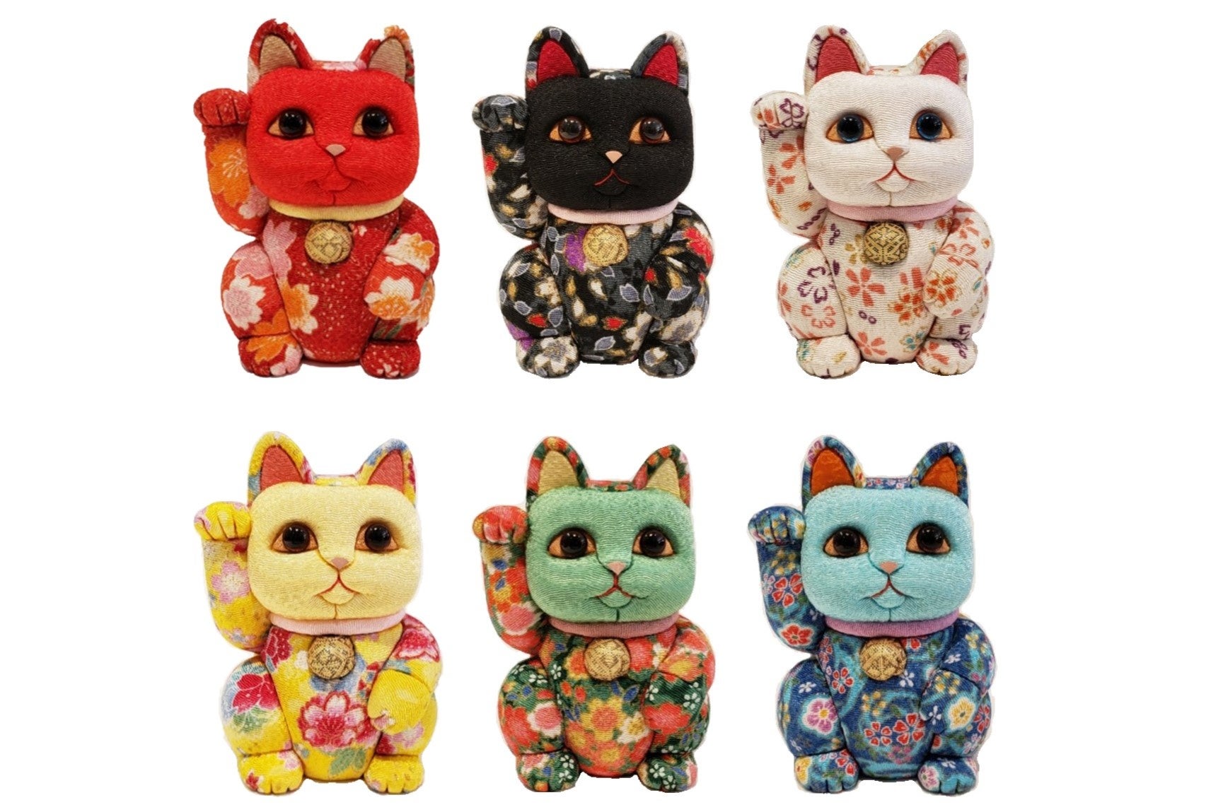 まねきねこ（友禅）