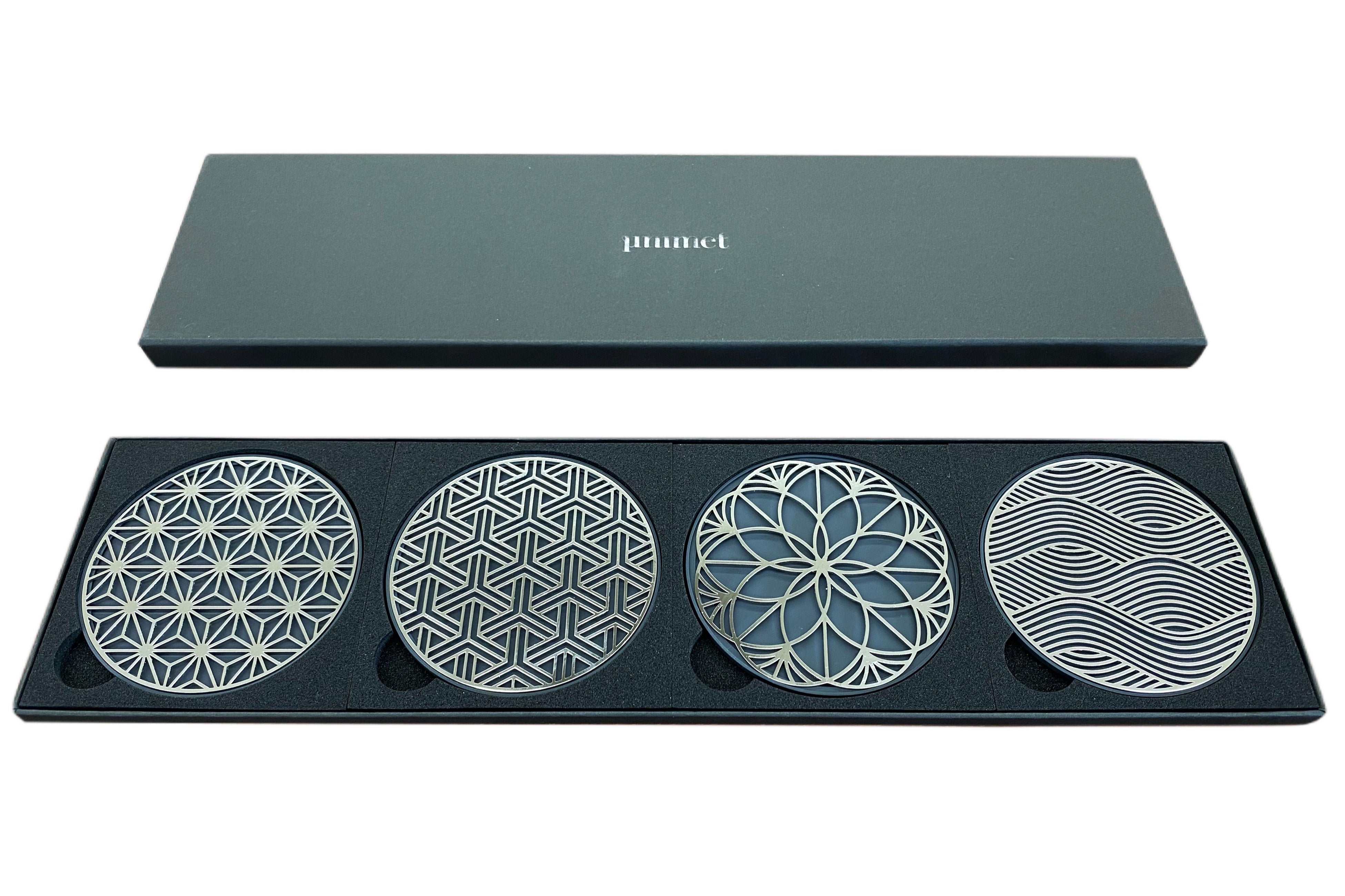 coaster トップ+シリコーンベース4個セット