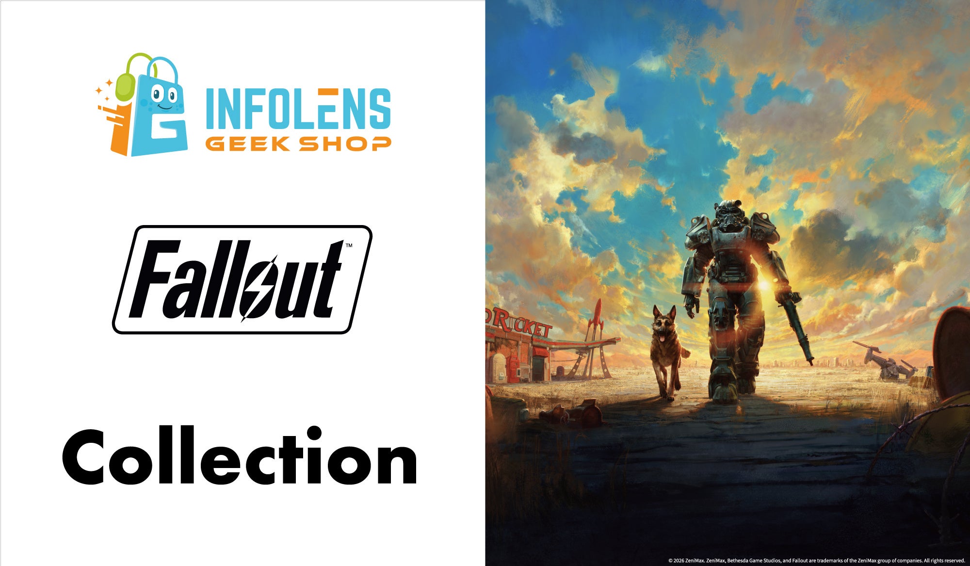 大人気RPG「Fallout🄬」シリーズのグッズを網羅したINFOLENS GEEK SHOP Fallout Collectionが渋谷 ...