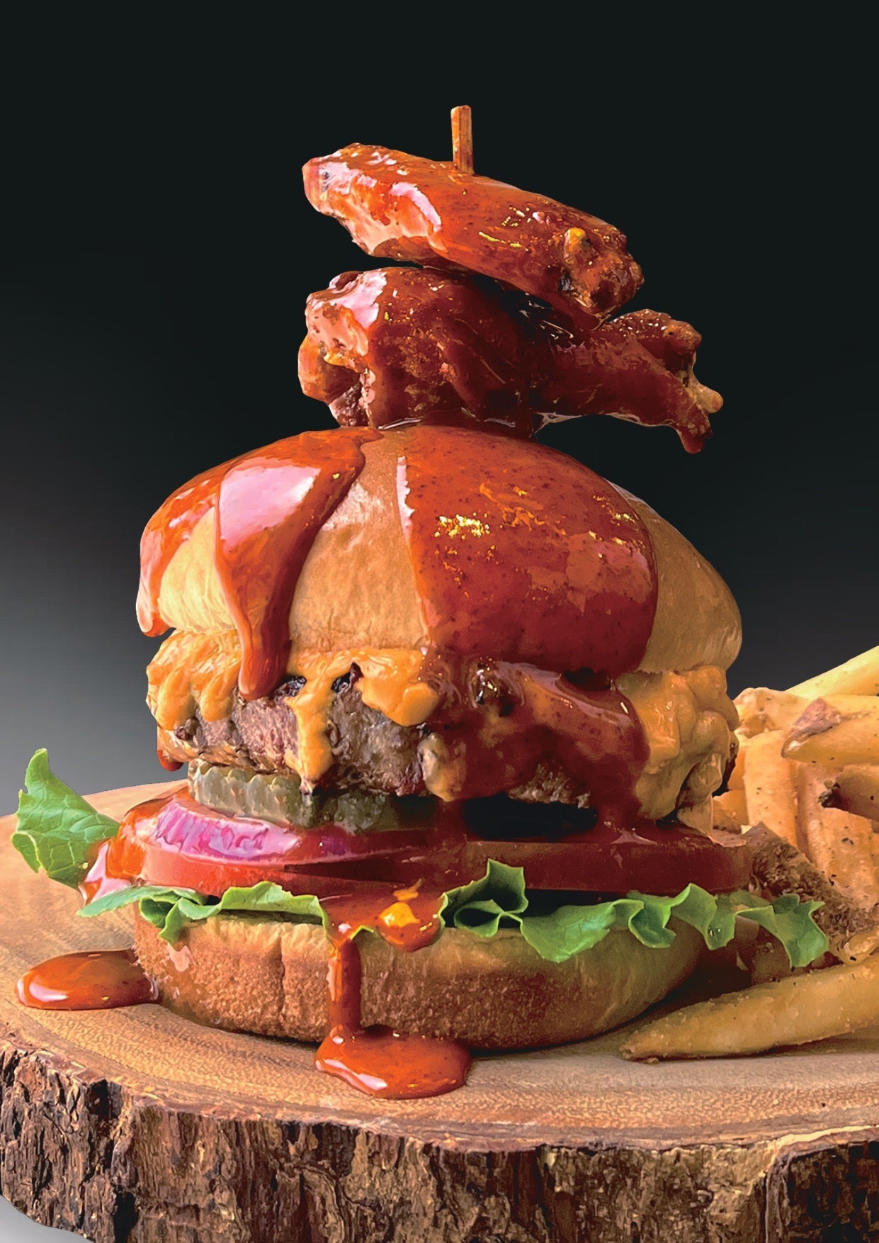 ブラッディーホット ウィングマンバーガー