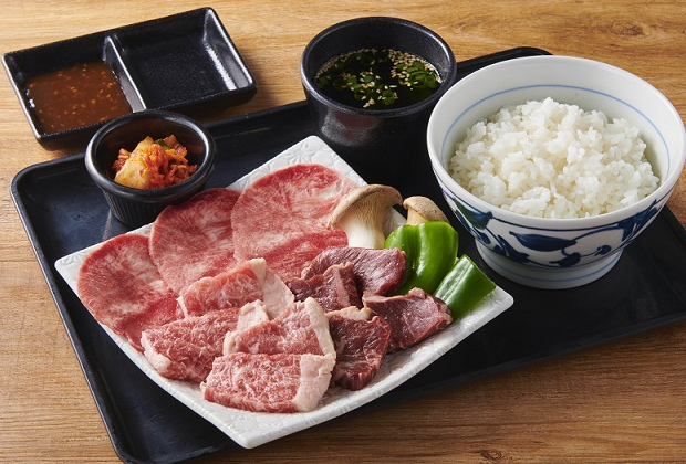 【焼肉ランチ】牛タン＆カルビ＆ハラミ