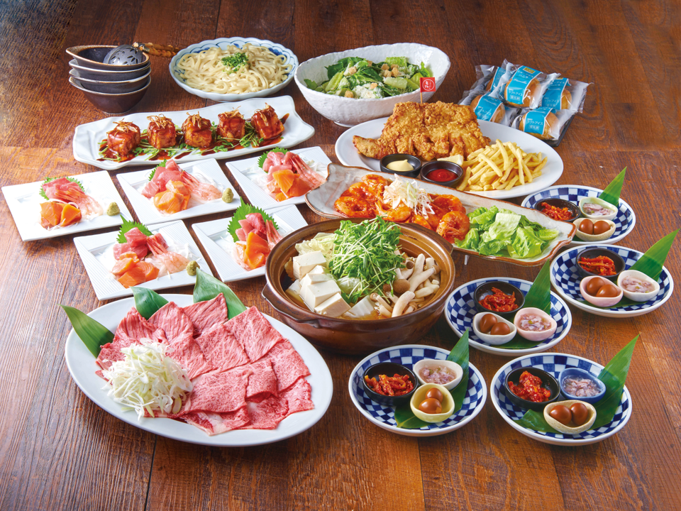 ミライザカ_厳選魅惑コース 5500円（5人前イメージ）