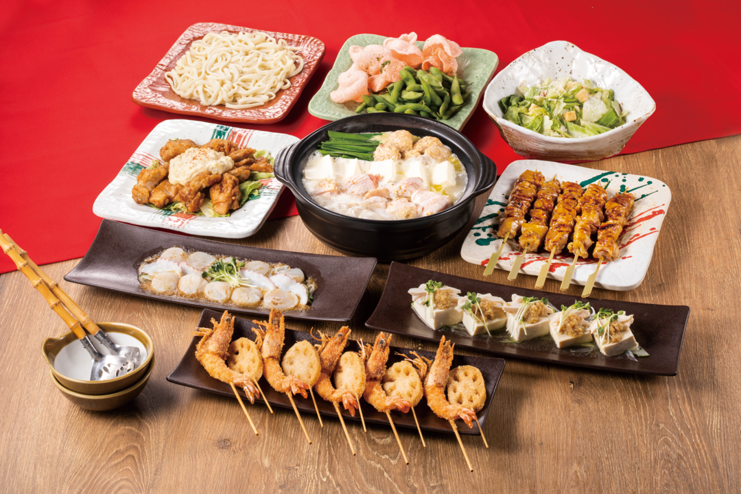 鳥メロ_鳥メロコース&nbsp; 4000円（5人前イメージ）