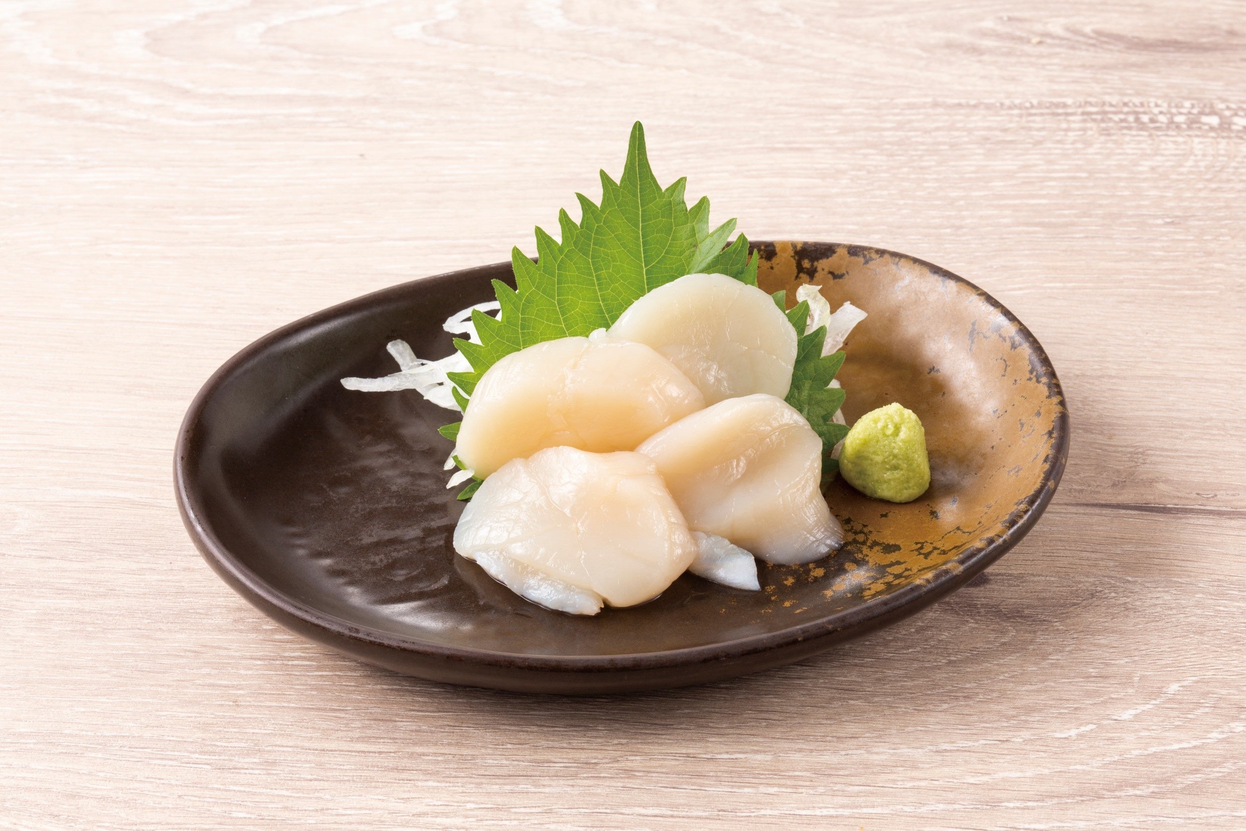 鳥メロ＿帆立の刺身