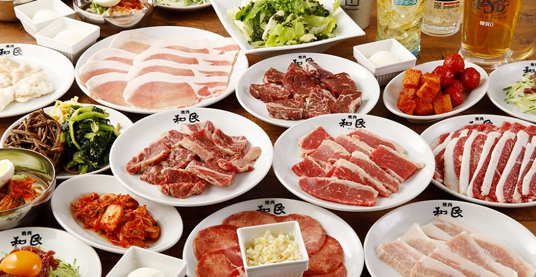 ベスト焼肉コース　※4名様イメージです