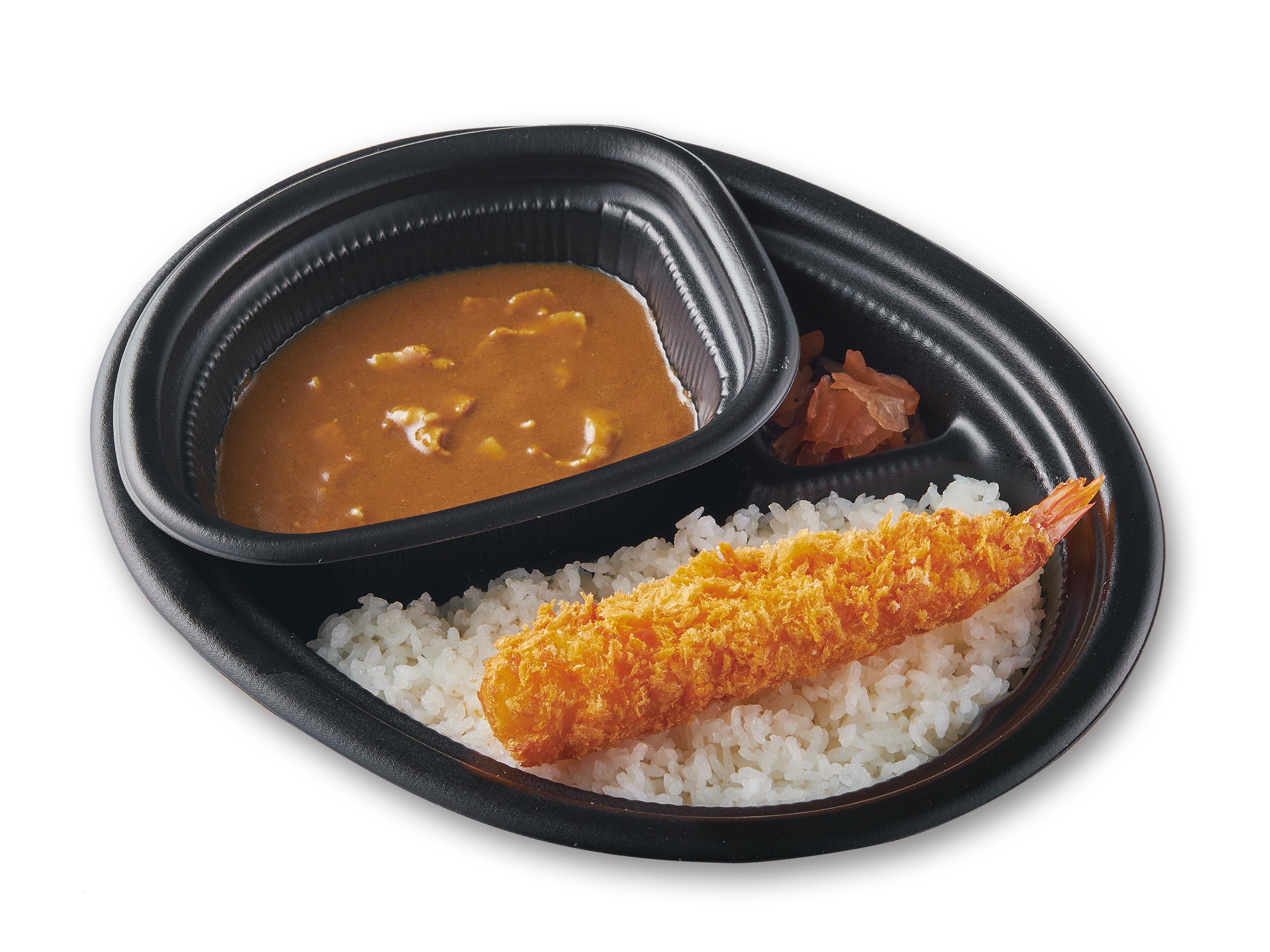 から揚げの天才　エビフライのり弁