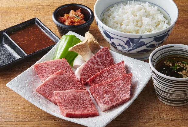 薩摩牛カルビ＆上村牛上赤身ランチ