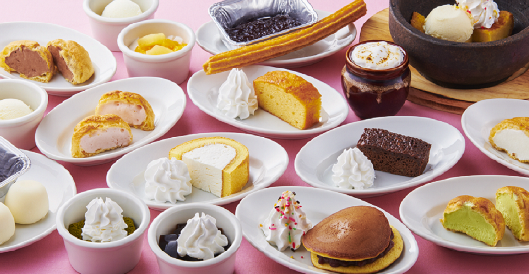 バラエティ豊富なデザート