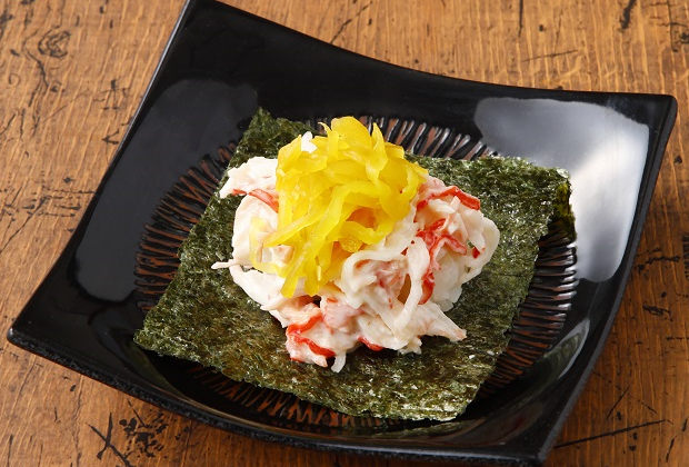 カニ風マヨたく寿司