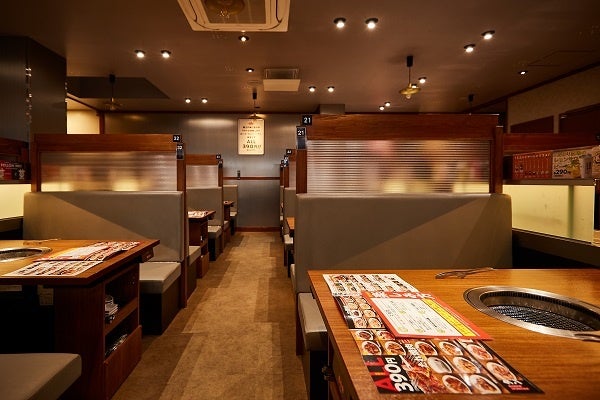 4名掛けボックス席