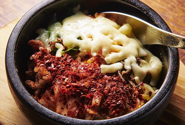 激辛!石焼チーズビビンパ