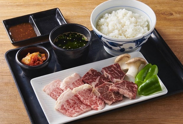 カルビ&ハラミランチ_120g カルビ&ハラミランチ_120g
