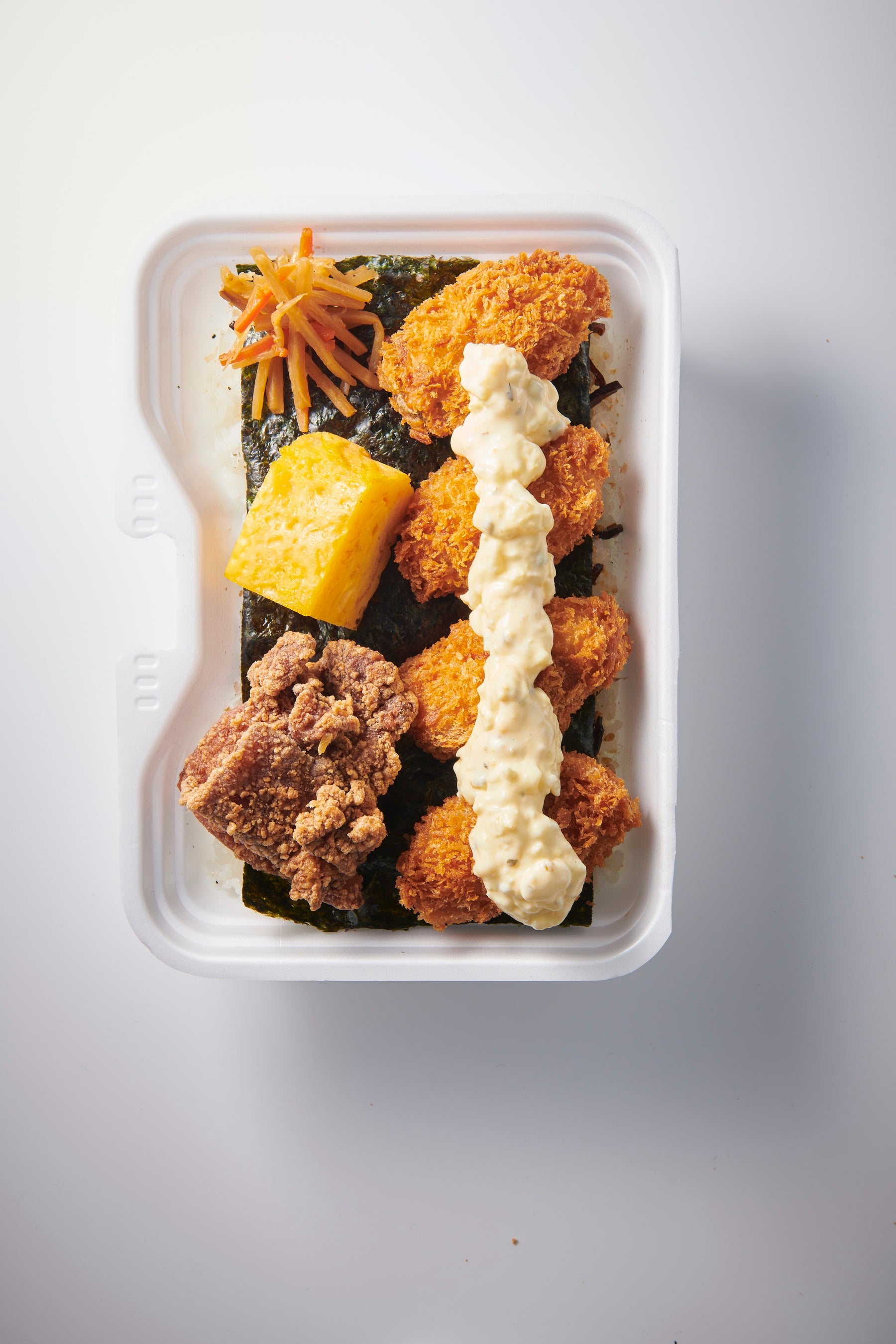 カキフライのり弁