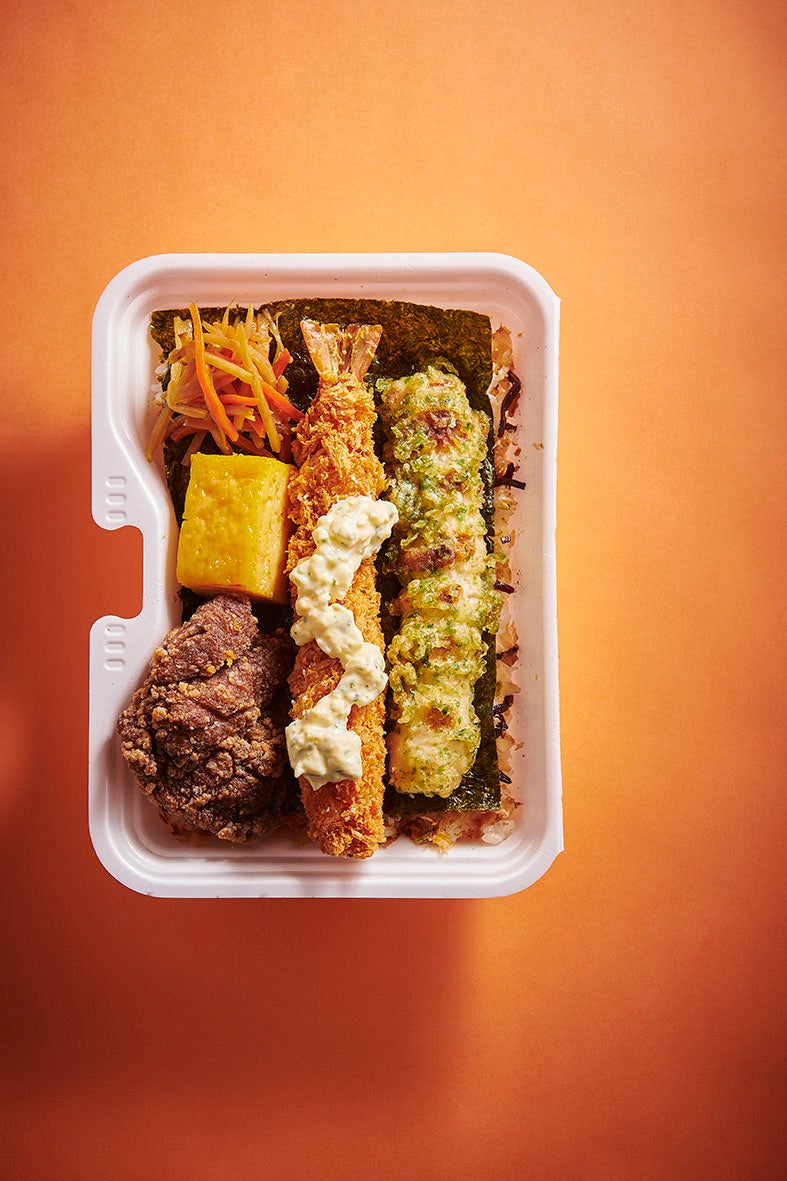 エビフライのり弁