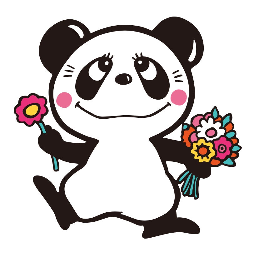パンダのイラスト