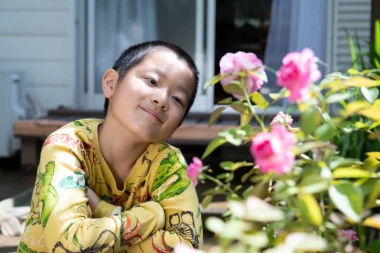 撮影風景（奇跡のバラ）